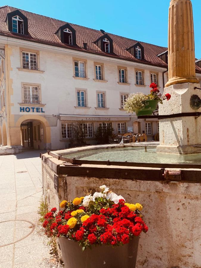 Swiss Hotel La Couronne Avenches Exterior photo